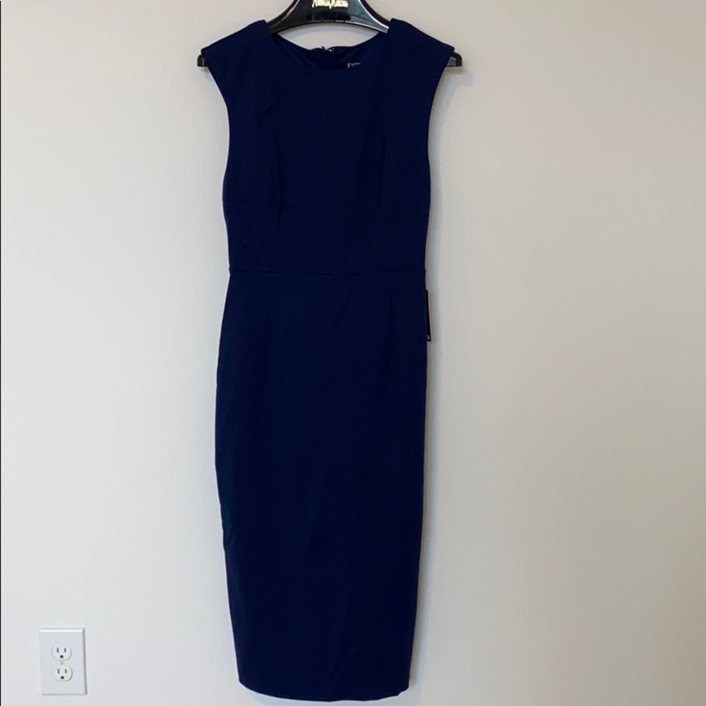 Express Pencil Dress w/ full length Back Zipper